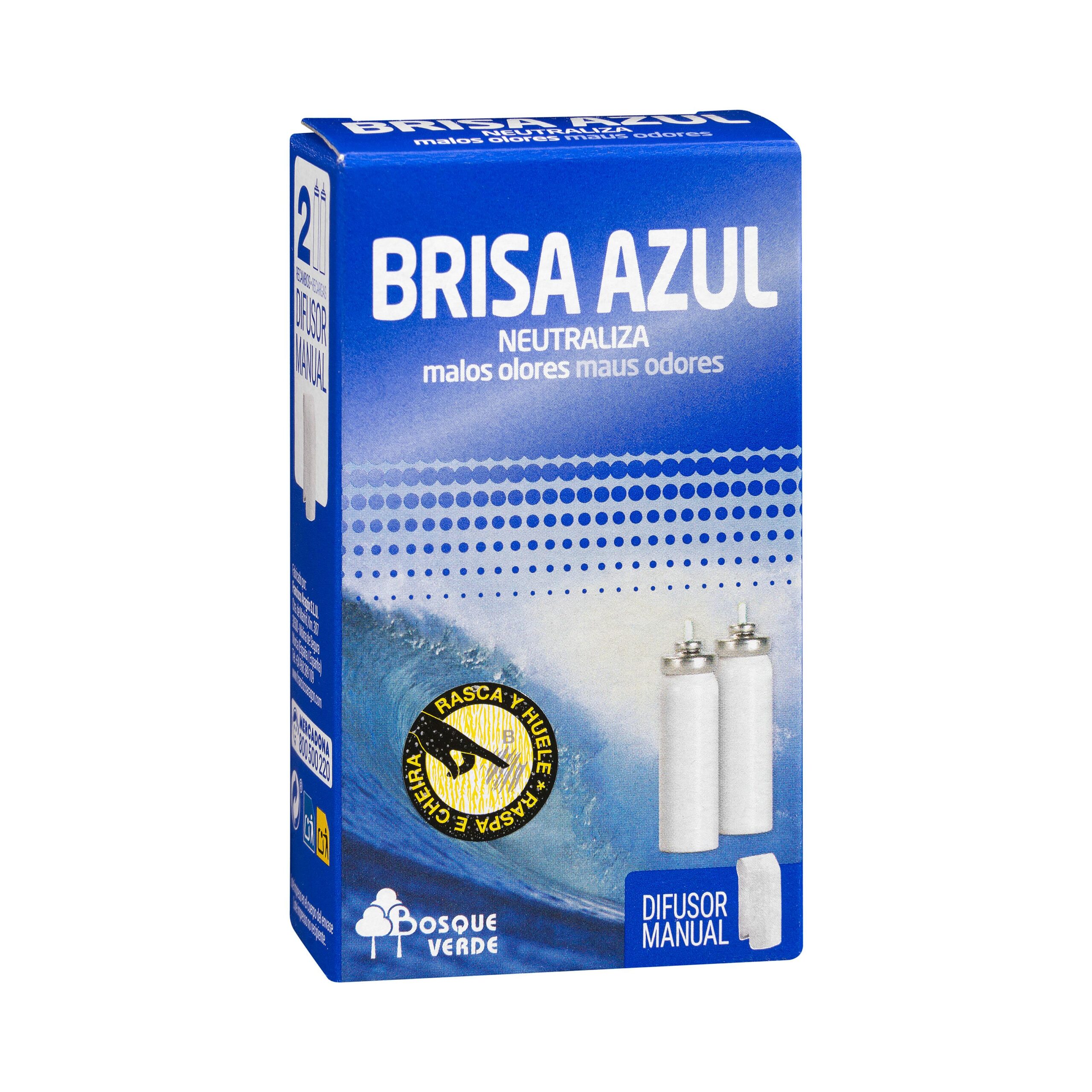 Recambio ambientador mini spray Brisa Azul Bosque Verde