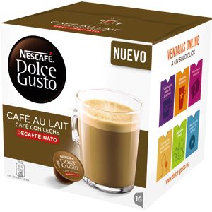 Café con Leche Descafeinado Cápsulas 16 U DOLCE GUSTO