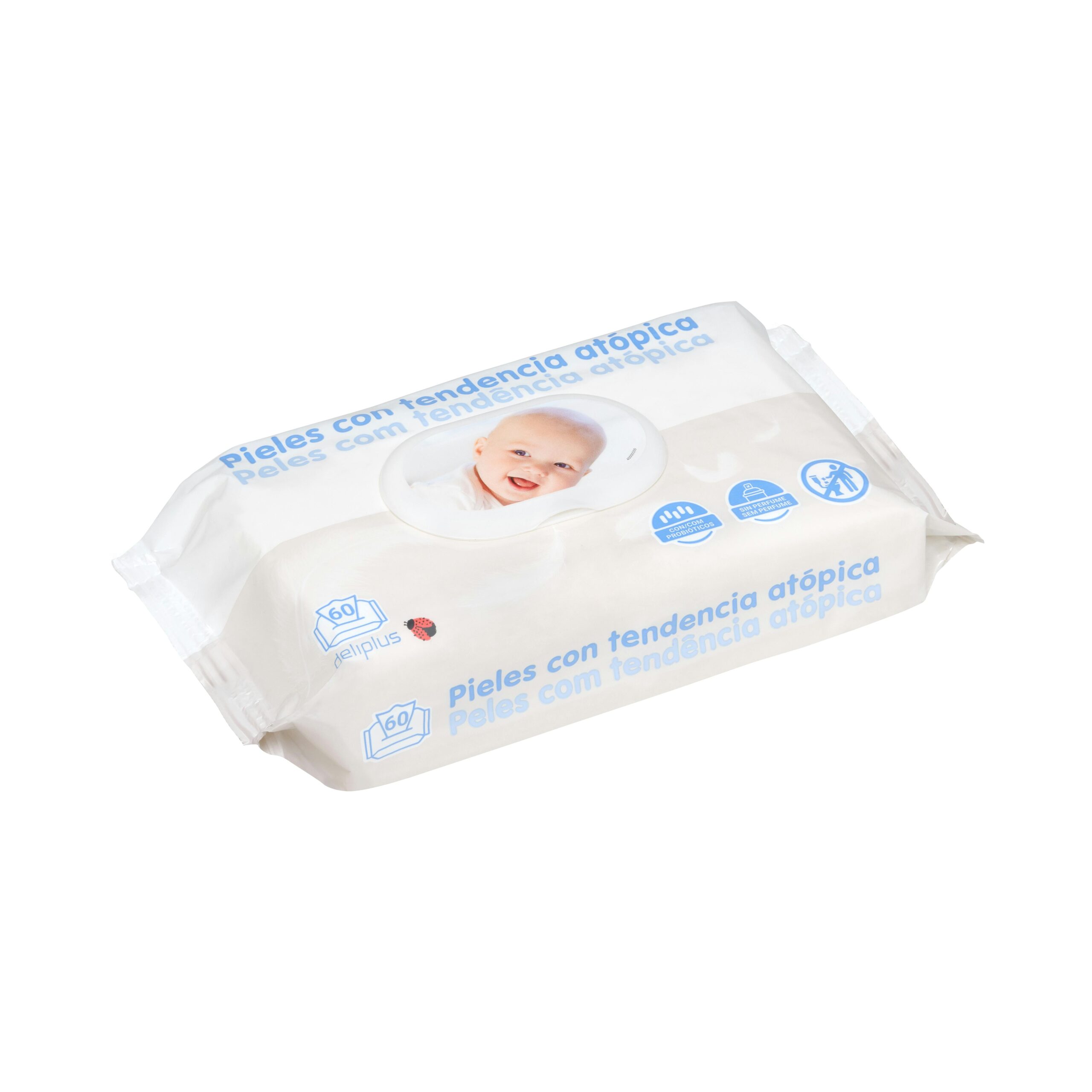 Toallitas bebé pieles con tendencia atópica Deliplus