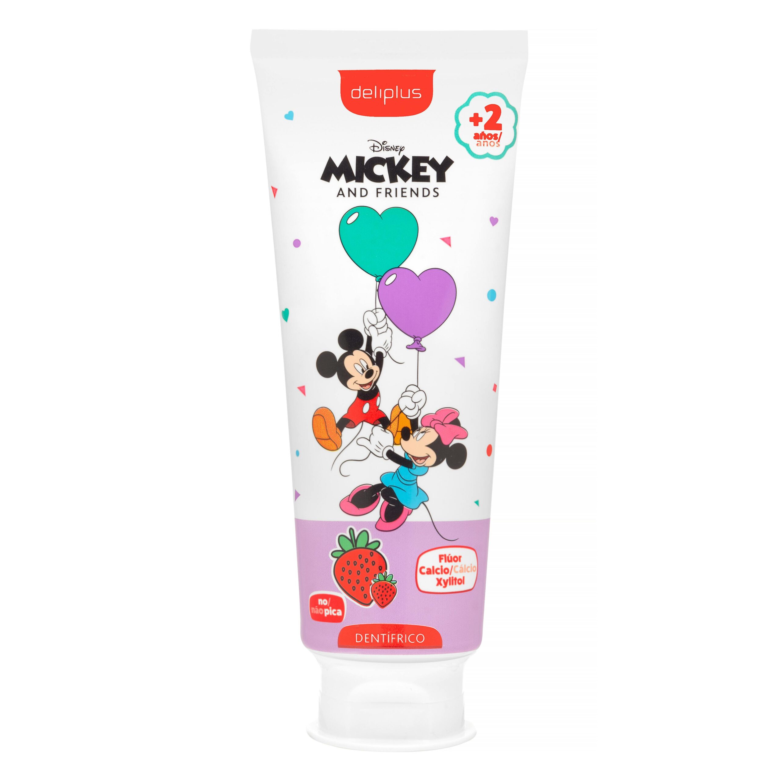 Dentífrico infantil + 2 años Deliplus