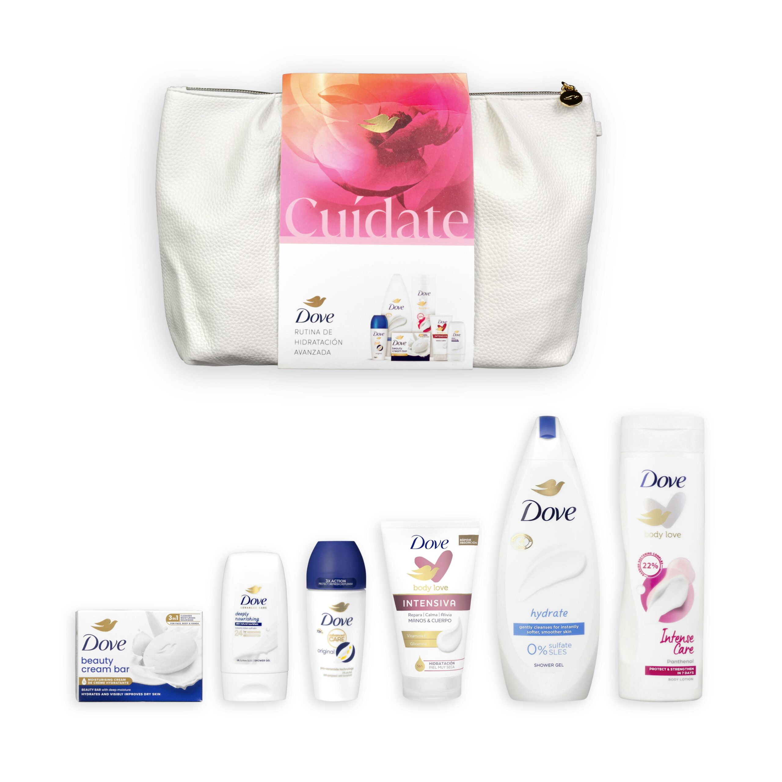 Lote corporal mujer Dove