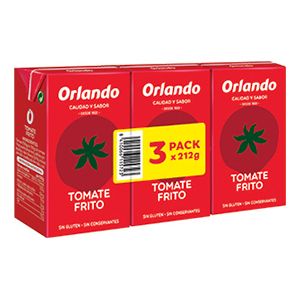 Tomate Frito Brik Pack de 3