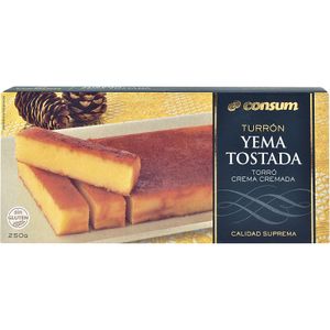 Turrón Yema Tostada