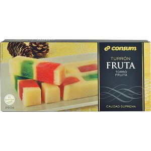 Turrón Fruta