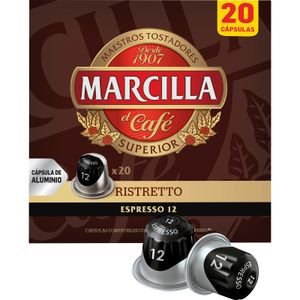 Café Ristretto 20 Cápsulas 20 U MARCILLA (MARCILLA)