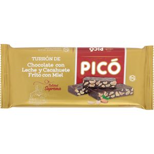 Turrón de Chocolate con Cacahuete Miel y Sal