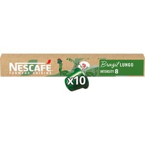 Café Lungo Brazil 10 Cápsulas 10 U NESCAFE (NESCAFE)