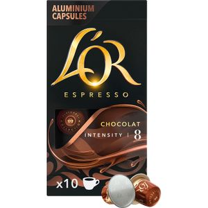 Café Espresso Chocolat Cápsulas 10 U L'OR (L'OR)
