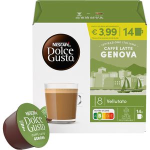 Café Con Leche Génova Cápsulas 14 U DOLCE GUSTO (GUSTO)