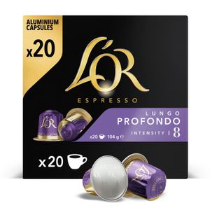 Café Espresso Lungo 20 Cápsulas 20 U L'OR (L'OR)