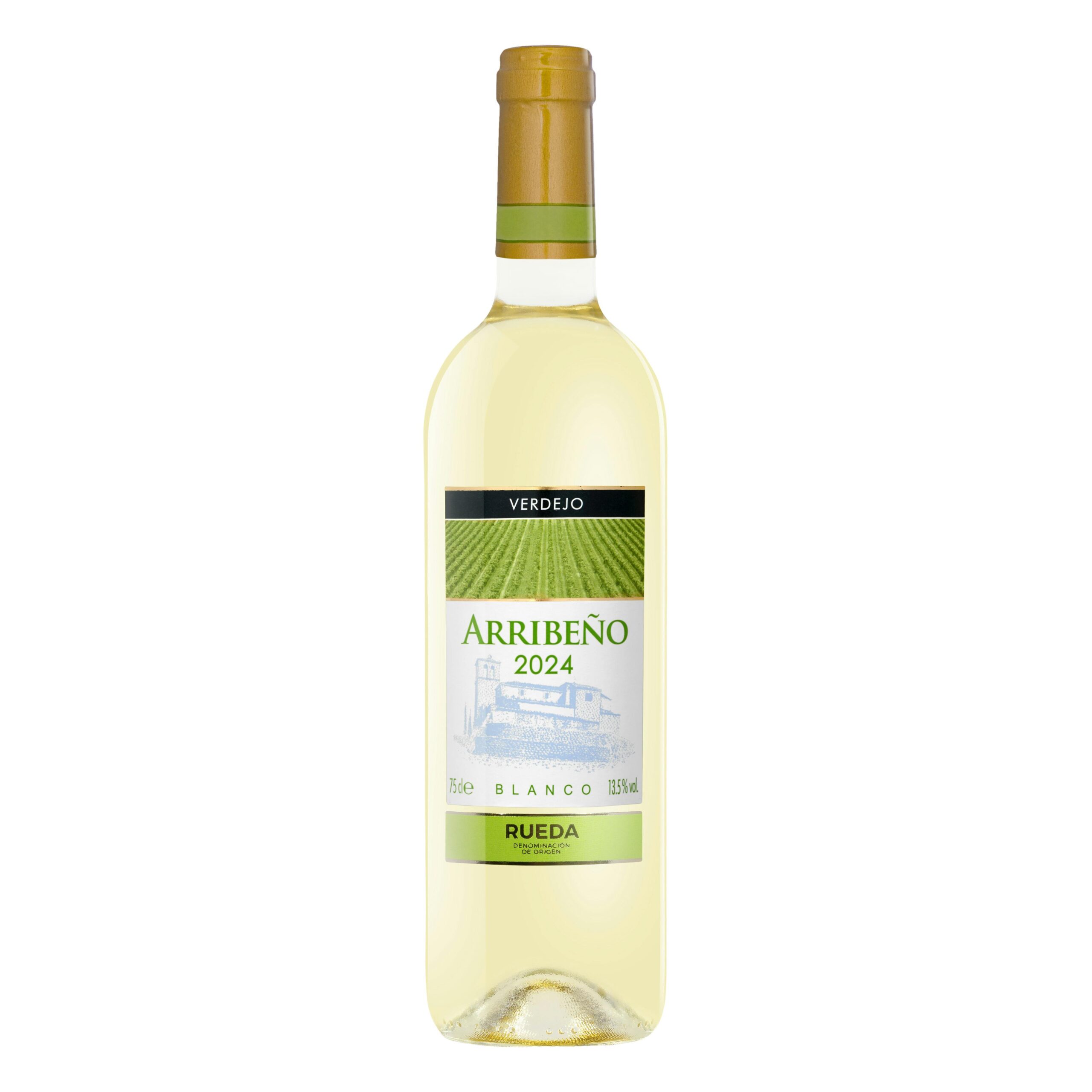 Vino blanco verdejo D.O Rueda Arribeño