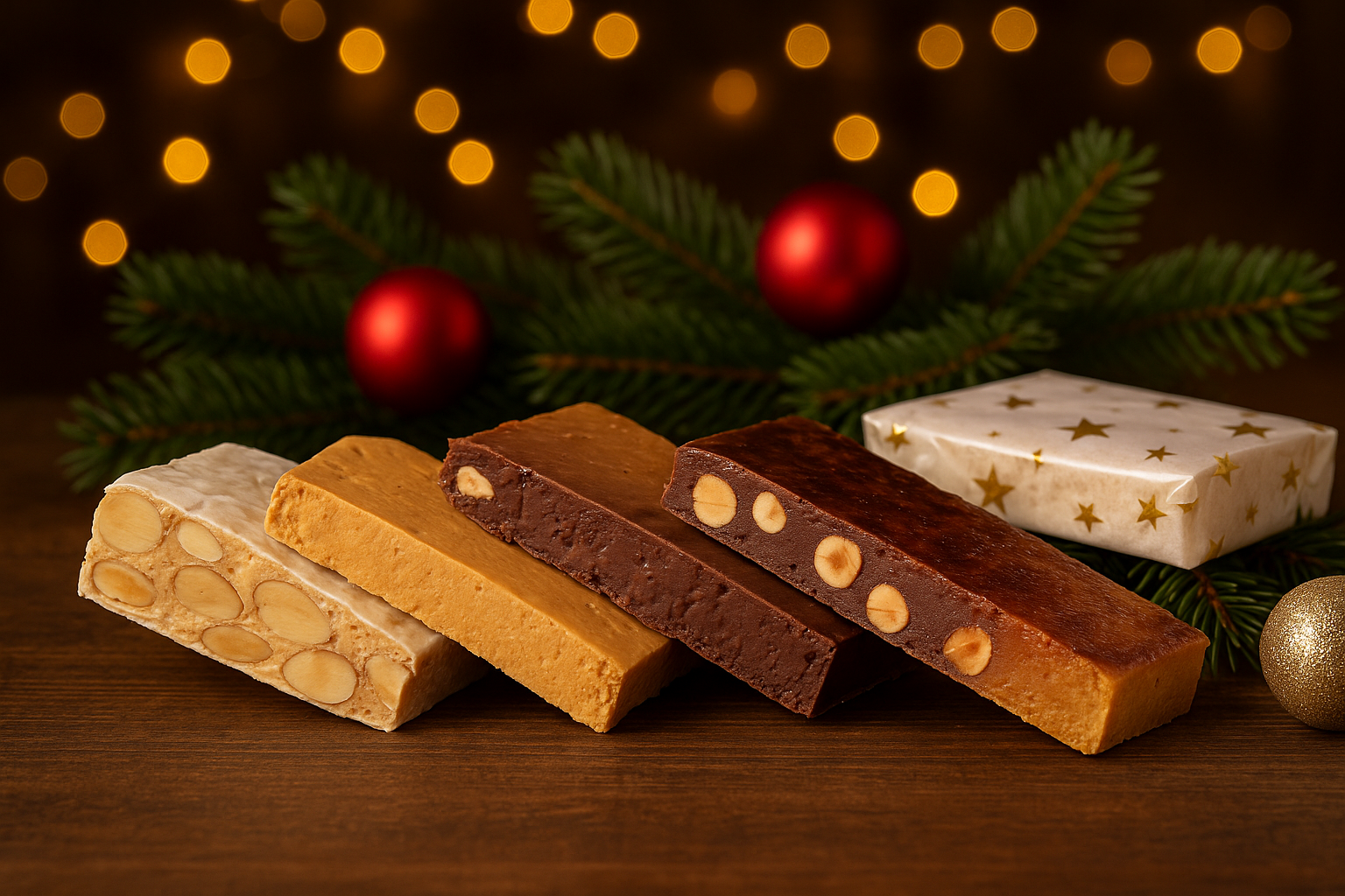 Turrones navidad para europa