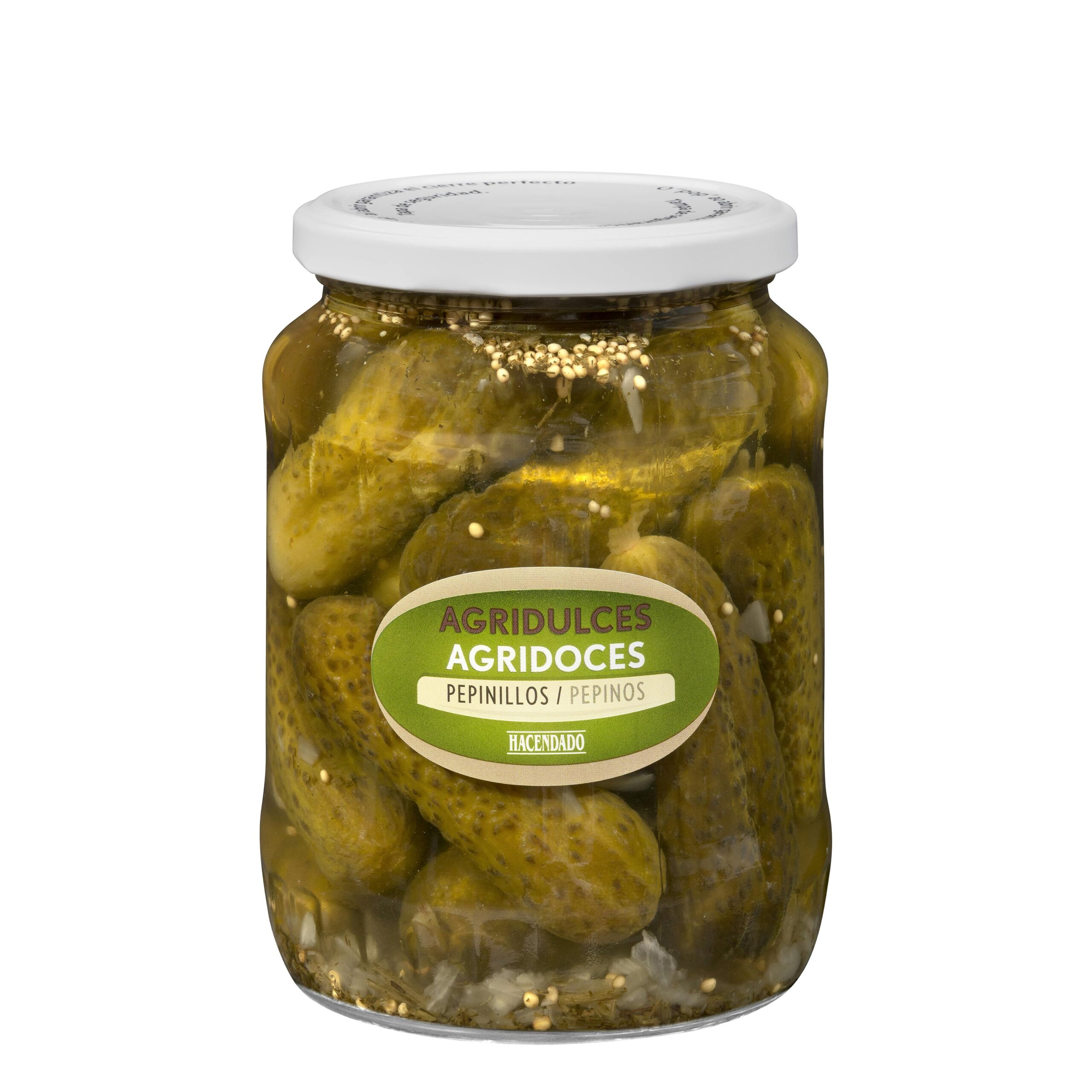 Pepinillos agridulces