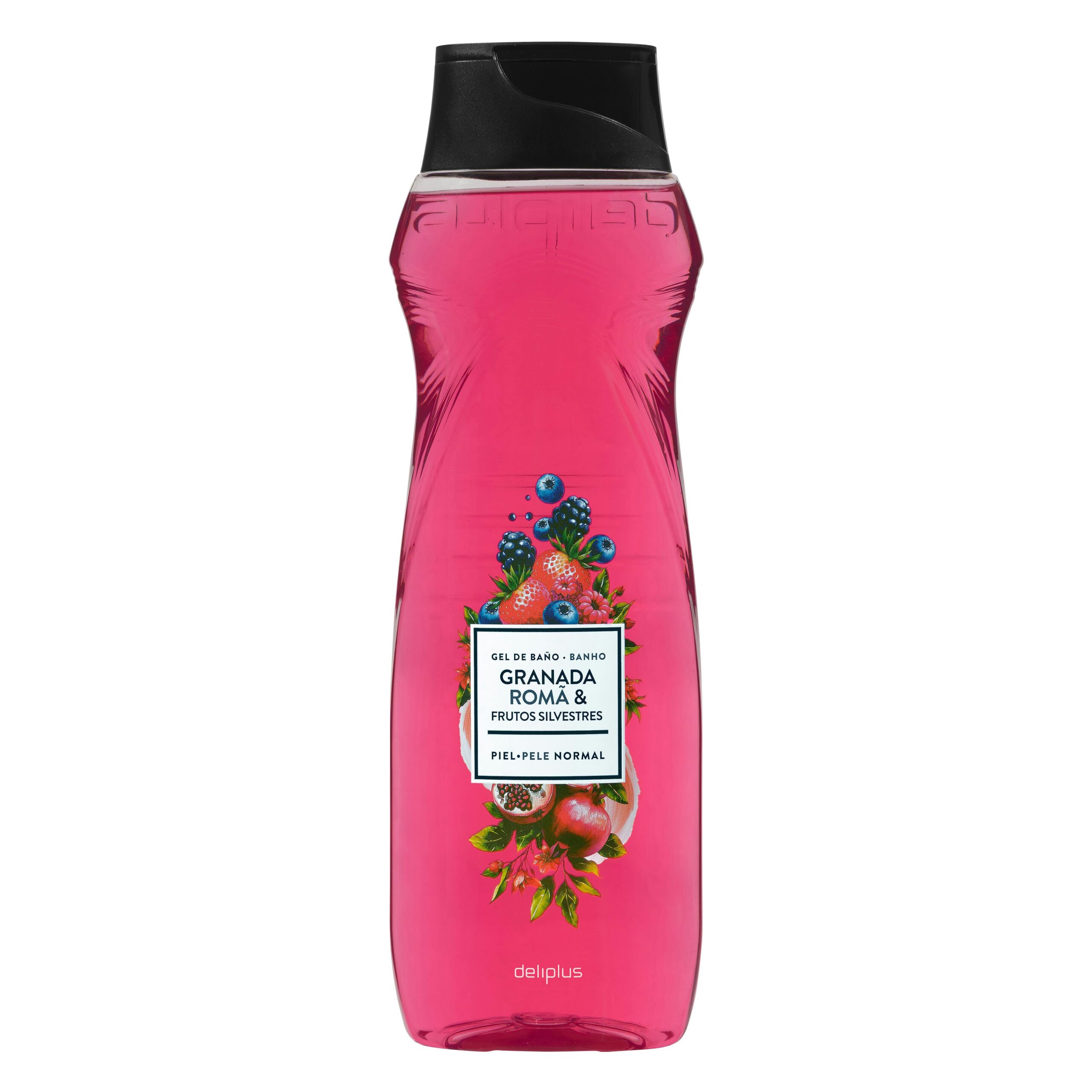 Gel de baño granada y frutos silvestres Deliplus piel normal
