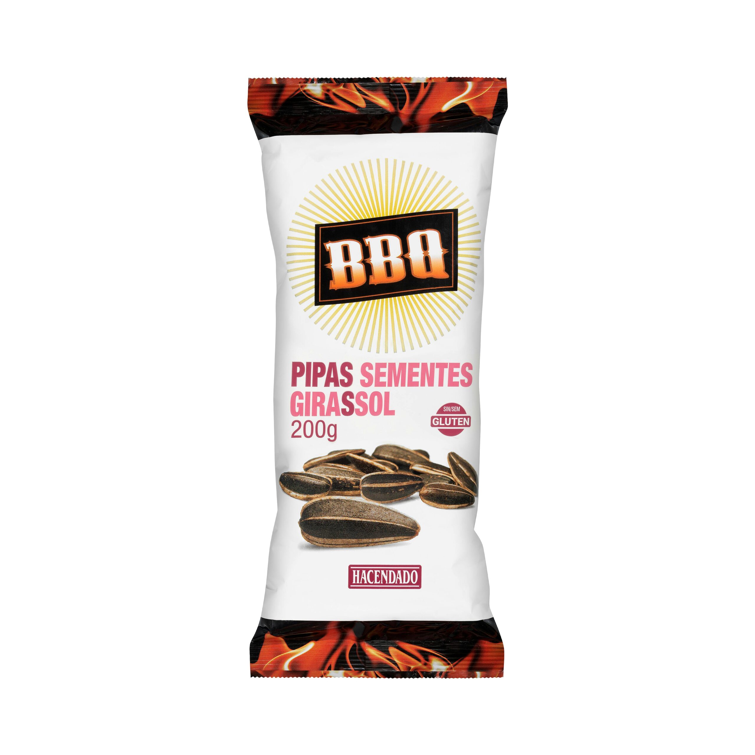 Pipas girasol barbacoa