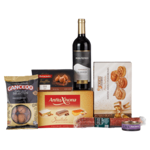 Lote 1 Cesta de Navidad 7 artículos europa