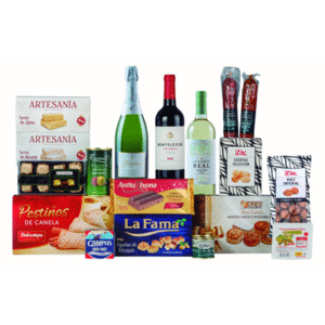 Lote 3 Cesta de Navidad 18 artículos europa